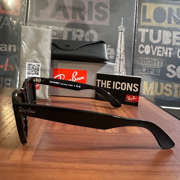 RayBan 2140 901A black/grey lenses 50mm - Picture 5 of 11